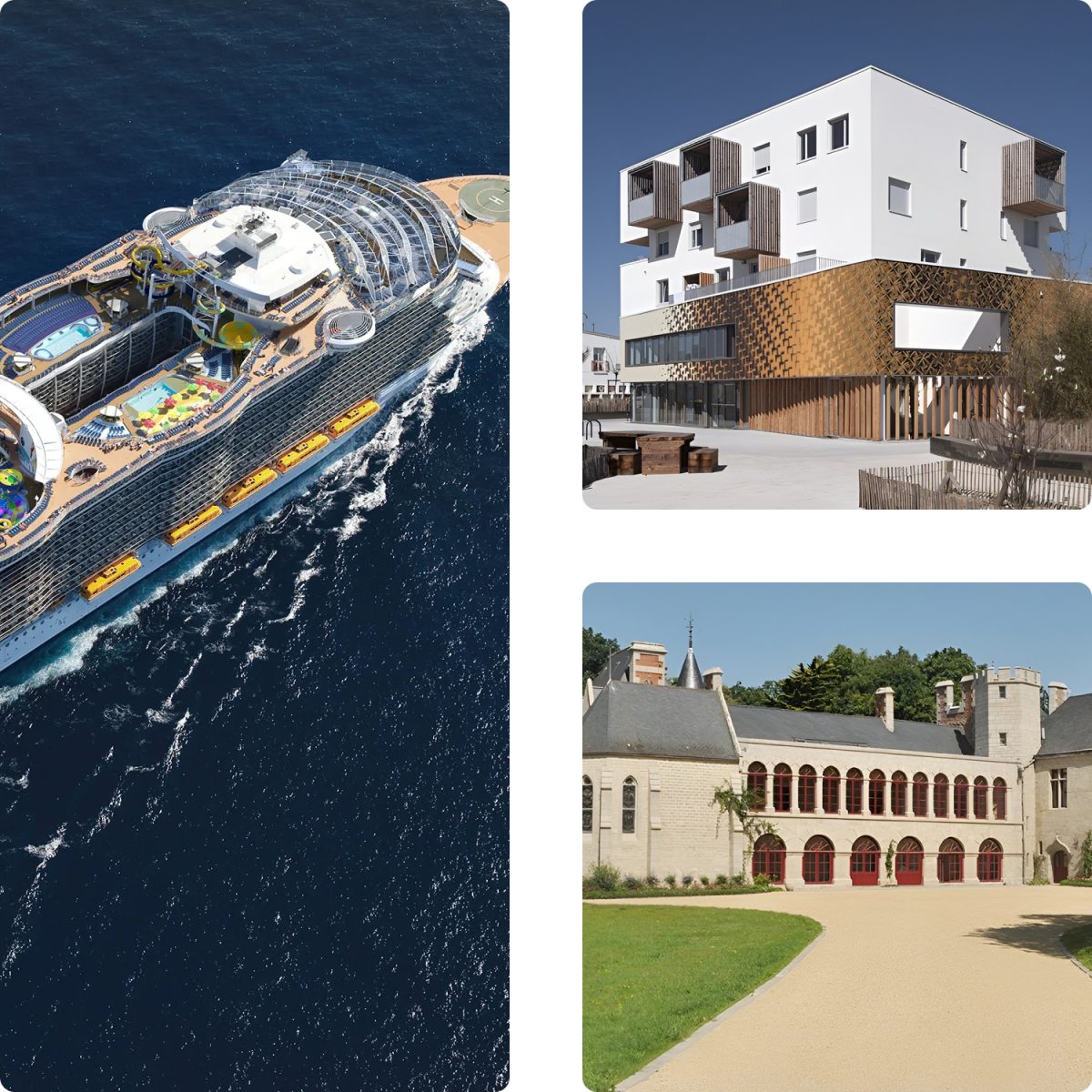 Réalisations techniques Saint-Nazaire – Industrie, Tertiaire, Collectivités