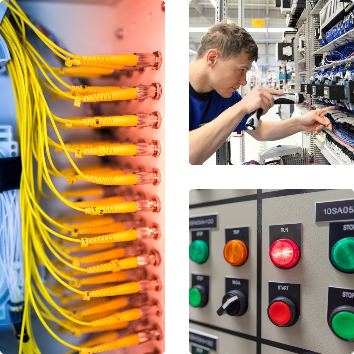 Expertise électricité industrielle Saint-Nazaire et électricité navale / Câblage