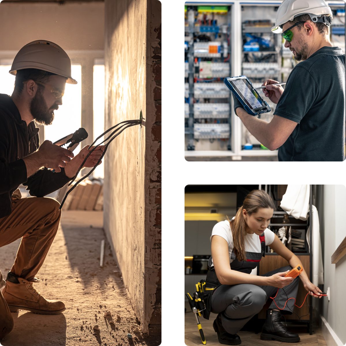 Intégrateur électricité industrielle Saint-Nazaire / Equipe