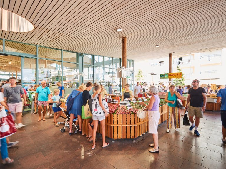 Halles du Marché / La Baule / Réalisation Samelect